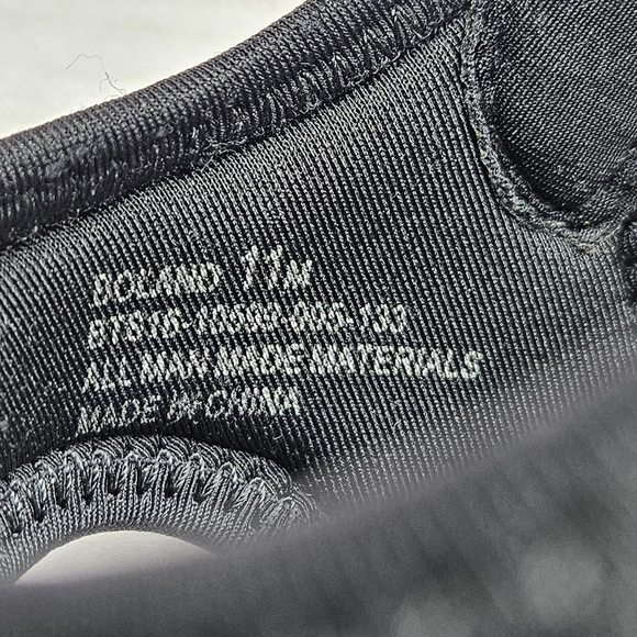 BareTraps Womens Boland Black‎ Ankle Strap Open Toe Wedge Sandals Size 11 - Picture 10 of 11